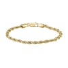 Thumbnail Image 1 of BOSS Men's Myles Gold Tone Cuff With Rope Style Chain