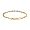 Thumbnail Image 4 of BOSS Men's Myles Gold Tone Cuff With Rope Style Chain