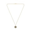 Thumbnail Image 2 of BOSS Men's North Gold Tone Medallion Pendant Necklace