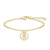Thumbnail Image 2 of BOSS Women's Divine Gold Tone Double B Monogram Charm Bracelet
