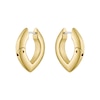 Thumbnail Image 3 of BOSS Women's Fiora Gold Tone Petal Earrings