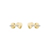 Thumbnail Image 2 of BOSS Women's Honey Hearts Shaped Gold Tone Stud Earrings