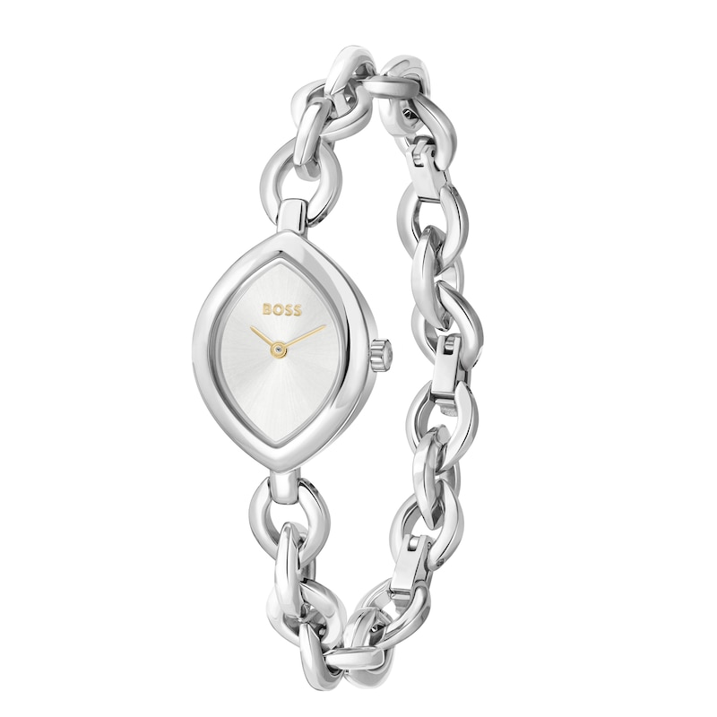 Main Image 2 of BOSS Fiora Ladies' Silver-Tone Dial & Stainless Steel Bracelet Watch