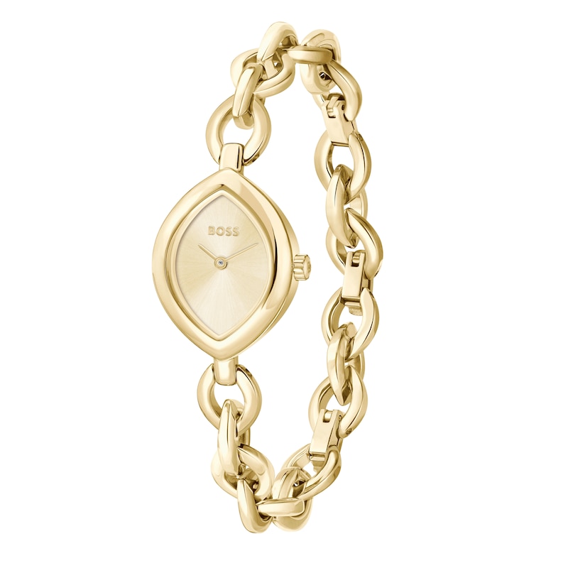 Main Image 3 of BOSS Fiora Ladies' Champagne Dial & Stainless Steel Bracelet Watch