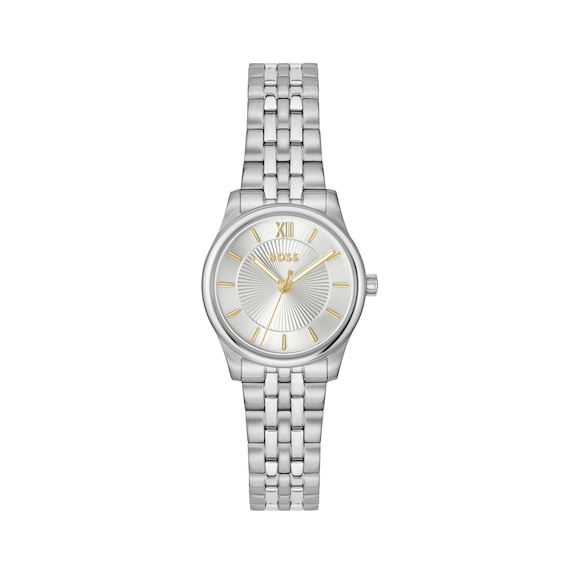 Women's Boss Graceful ' Silver-Tone Dial & Stainless Steel Bracelet Watch - Image 6