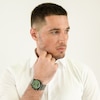 Thumbnail Image 5 of BOSS Candor Men's Chronograph Green Dial & Stainless Steel Bracelet Watch