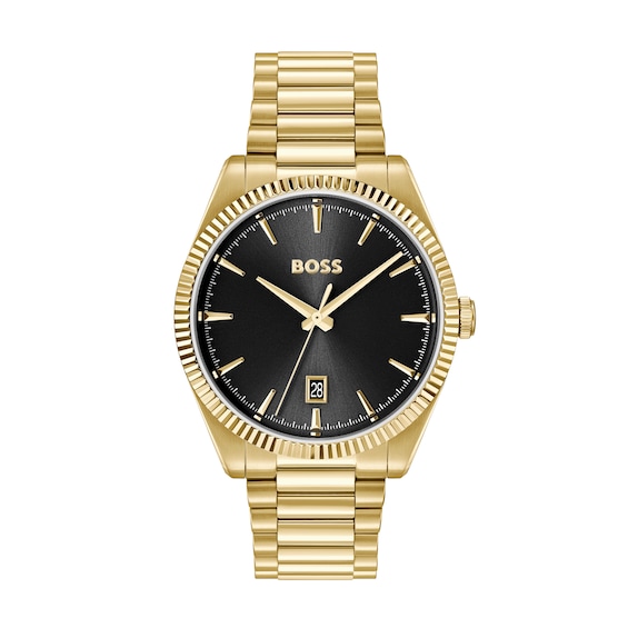 Men's Boss Cheswick Black Dial & Stainless Steel Bracelet Watch
