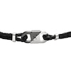 Thumbnail Image 2 of Emporio Armani Stainless Steel & Leather ID Bracelet
