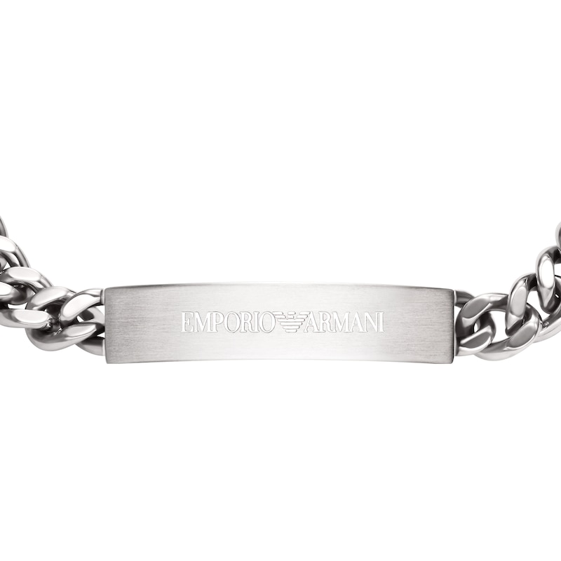 Main Image 2 of Emporio Armani Men's Stainless Steel ID Bracelet