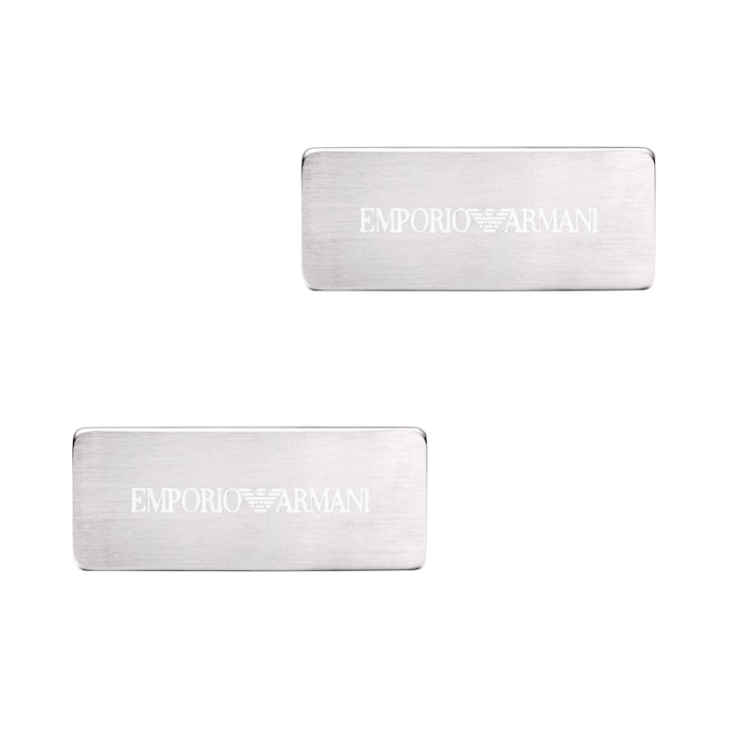 Main Image 2 of Emporio Armani Men's Stainless Steel Cufflinks