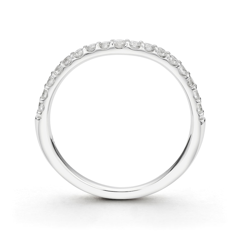 Main Image 3 of Arctic Light Platinum Shaped Eternity 0.25ct Diamond Ring