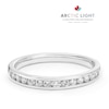 Thumbnail Image 1 of Arctic Light Platinum Channel Eternity 0.25ct Diamond Ring