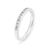 Thumbnail Image 2 of Arctic Light Platinum Channel Eternity 0.25ct Diamond Ring