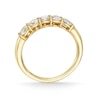 Thumbnail Image 3 of Arctic Light 18ct Yellow gold 5 Stone Eternity 0.75ct Diamond Ring