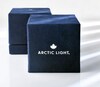 Thumbnail Image 4 of Engagement Ring Arctic Light Platinum Emerald Halo 0.50ct Diamond Ring