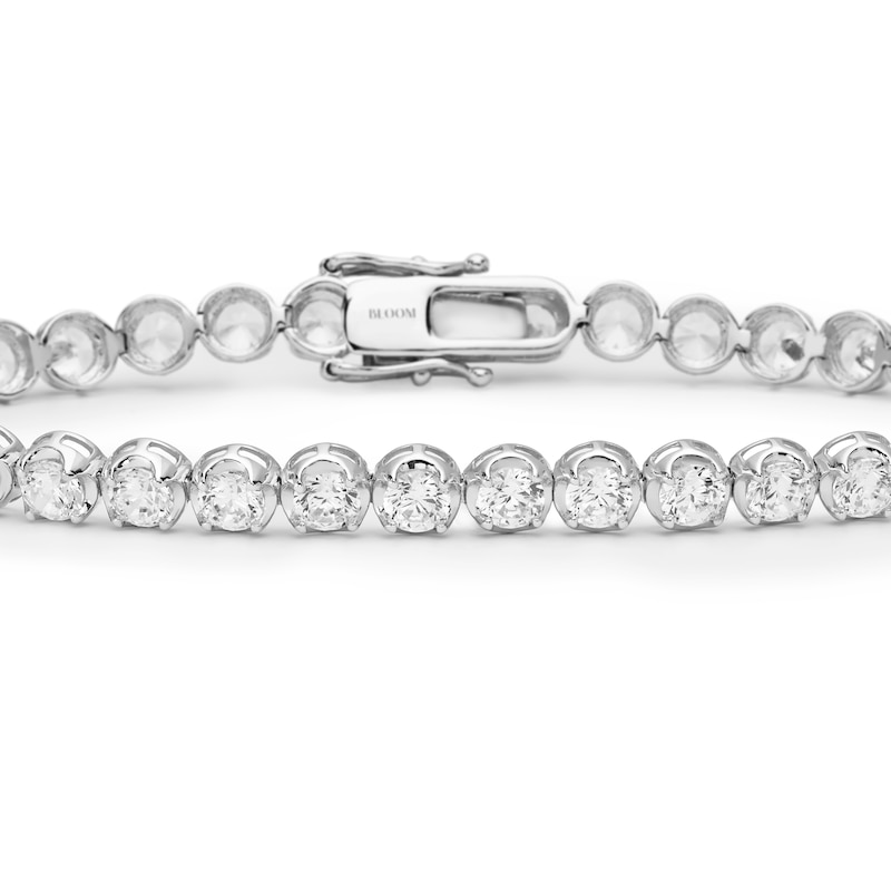 Main Image 2 of BLOOM 9ct White Gold 7ct Lab Grown Diamond Buttercup Bracelet