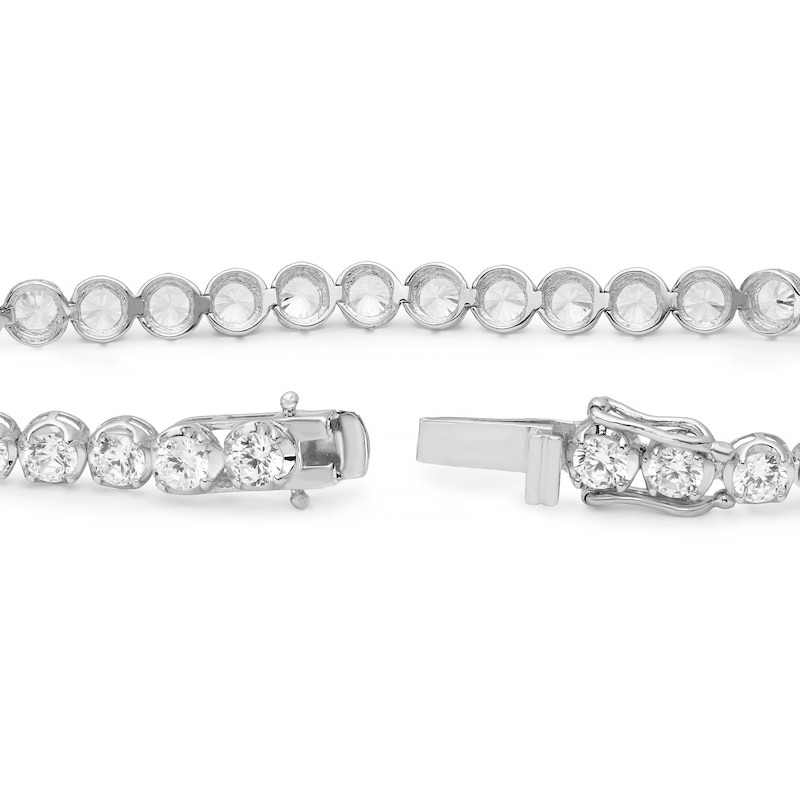 Main Image 3 of BLOOM 9ct White Gold 7ct Lab Grown Diamond Buttercup Bracelet