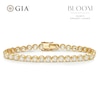 Thumbnail Image 1 of BLOOM 9ct Yellow Gold 7ct Lab Grown Diamond Buttercup Bracelet