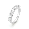 Thumbnail Image 2 of BLOOM 14ct White Gold 1.75ct Lab Grown Diamond Cushion 7 Stone Eternity Ring