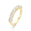 Thumbnail Image 2 of BLOOM 14ct Yellow Gold 1.40ct Lab Grown Diamond Round 7 Stone Eternity Ring