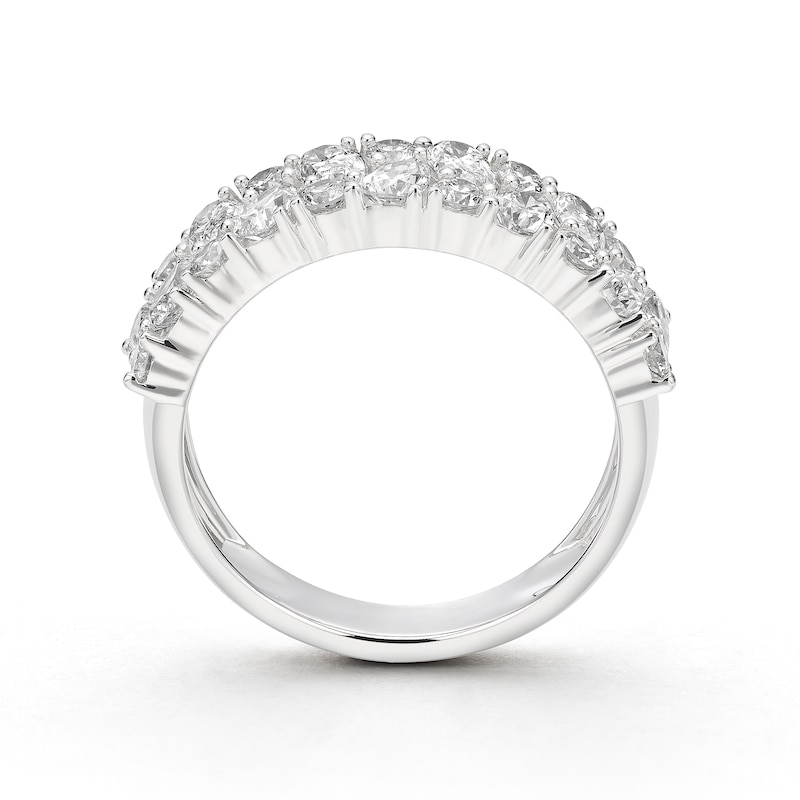 Main Image 3 of BLOOM 14ct White Gold 1.50ct Lab Grown Diamond Pear Shaped Cocktail Ring