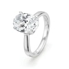 Thumbnail Image 2 of BLOOM 14ct White Gold 2.50ct Lab Grown Diamond Oval Solitaire Ring