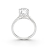Thumbnail Image 3 of BLOOM 14ct White Gold 2.50ct Lab Grown Diamond Oval Solitaire Ring