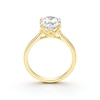 Thumbnail Image 3 of BLOOM 14ct Yellow Gold 2.50ct Lab Grown Diamond Oval Solitaire Ring