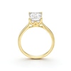 Thumbnail Image 3 of BLOOM 14ct Yellow Gold 2.50ct Lab Grown Diamond Emerald Solitaire Ring