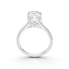 Thumbnail Image 3 of BLOOM 14ct White Gold 2.50ct Lab Grown Diamond Cushion Solitaire Ring