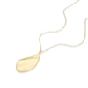 Thumbnail Image 2 of 9ct Yellow Gold Organic Leaf Pendant