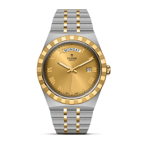 Tudor Royal Men’s 18ct Gold & Steel Bracelet Watch