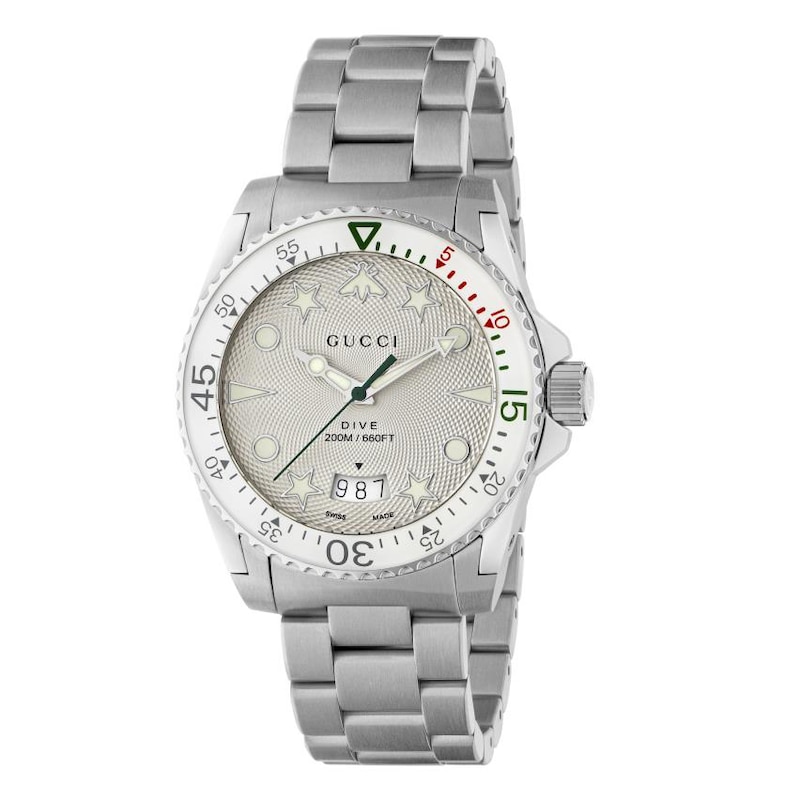 Gucci Dive Stainless Steel Bracelet Watch