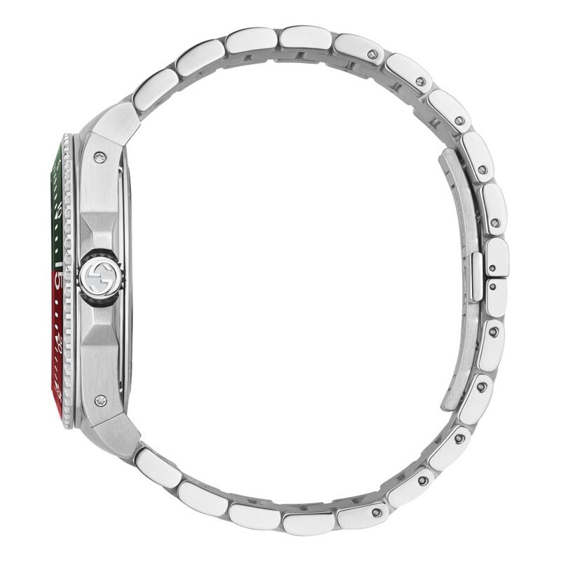 Gucci Dive Green Dial & Stainless Steel Bracelet Watch