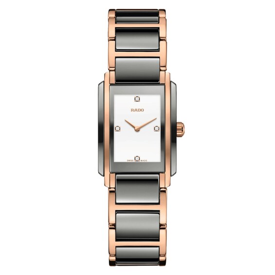 Rado Integral Ceramic Ladies’ Two Tone Bracelet Watch