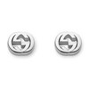 Thumbnail Image 0 of Gucci Interlocking Silver Motif Stud Earrings