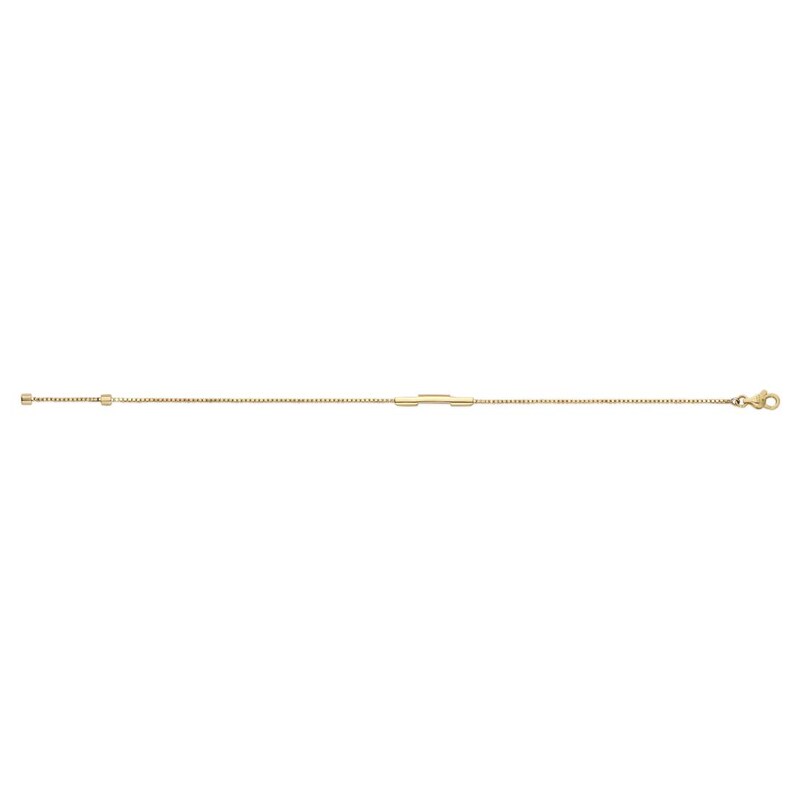 Gucci Link to Love 18ct Yellow Gold Bracelet | Ernest Jones