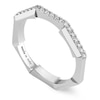 Thumbnail Image 0 of Gucci Link to Love 18ct White Gold Diamond M-N Ring