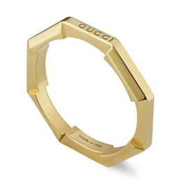 Gucci Link to Love 18ct Yellow Gold K-L Ring
