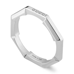 Gucci Link to Love 18ct White Gold K-L Ring