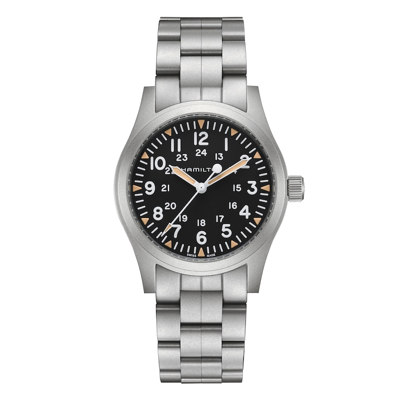 Hamilton Khaki Field Men's Stainless Steel Bracelet Watch