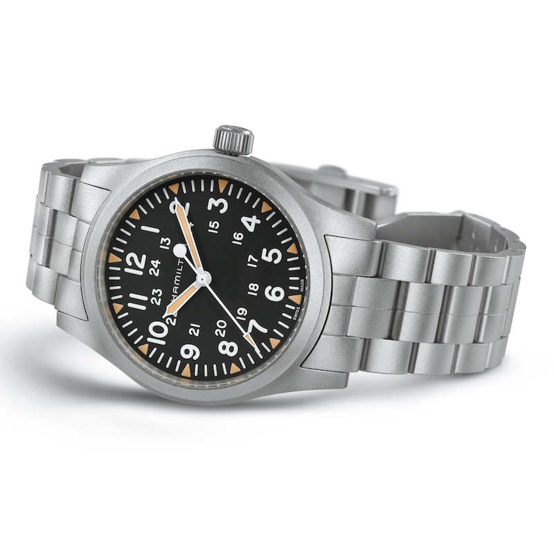 Hamilton Khaki Field Men's Stainless Steel Bracelet Watch