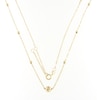 Thumbnail Image 1 of 9ct Yellow Gold Diamond Cut Ball Station Necklace