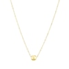 Thumbnail Image 1 of 9ct Yellow Gold 18" Diamond Cut Ball Pendant