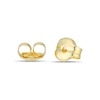 Thumbnail Image 2 of 9ct Yellow Gold 7mm Round Open Stud Earrings