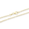 Thumbnail Image 3 of 9ct Yellow Gold 17.5mm Graduated Chain Necklace