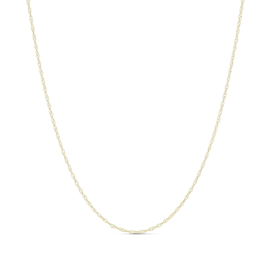9ct Yellow Gold 18 Prince Of Wales Chain Necklace