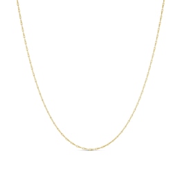 9ct Yellow Gold 18" Wheat Shaped Chain