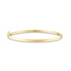 Thumbnail Image 1 of 9ct Yellow Gold Narrow Polished Hinge Bangle
