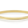 Thumbnail Image 2 of 9ct Yellow Gold Satin & Polished Narrow Hinge Bangle